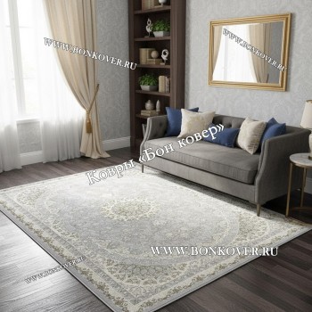 Турецкий Ковер Для Гостиной Арт 130 Серый